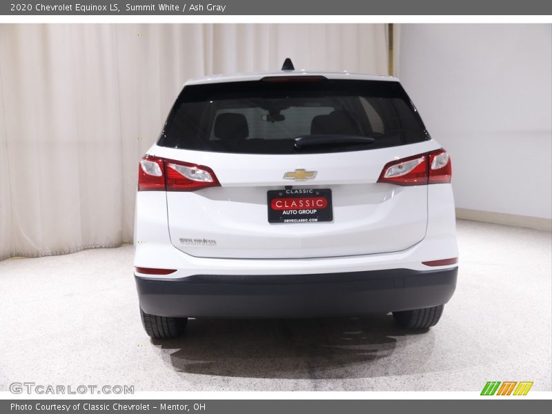 Summit White / Ash Gray 2020 Chevrolet Equinox LS
