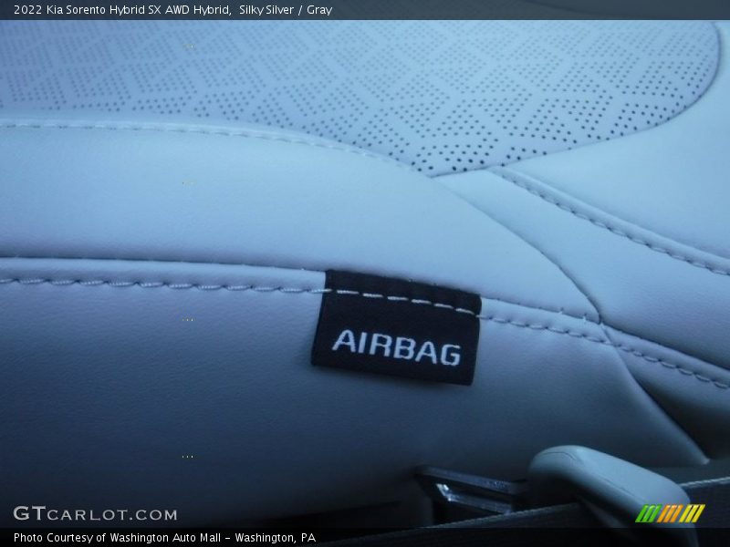 Silky Silver / Gray 2022 Kia Sorento Hybrid SX AWD Hybrid