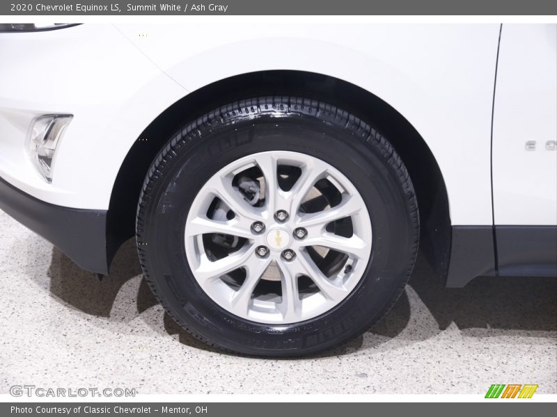 Summit White / Ash Gray 2020 Chevrolet Equinox LS