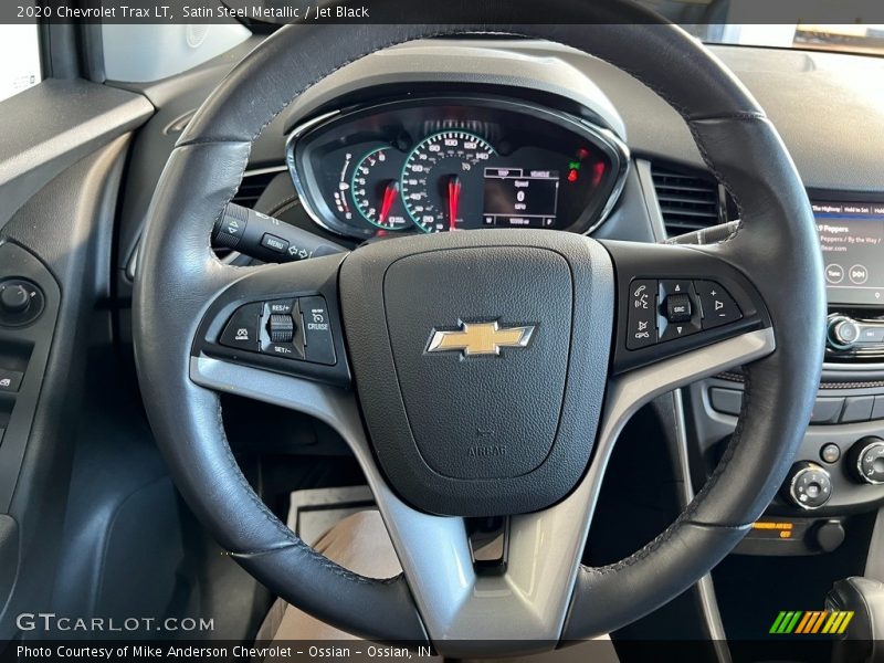 Satin Steel Metallic / Jet Black 2020 Chevrolet Trax LT