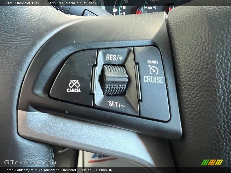 Satin Steel Metallic / Jet Black 2020 Chevrolet Trax LT
