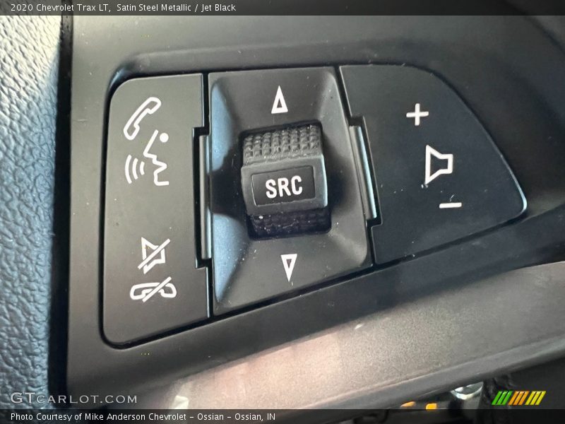 Satin Steel Metallic / Jet Black 2020 Chevrolet Trax LT