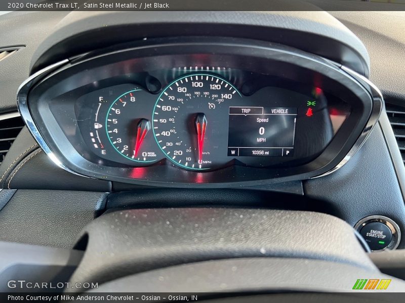 Satin Steel Metallic / Jet Black 2020 Chevrolet Trax LT
