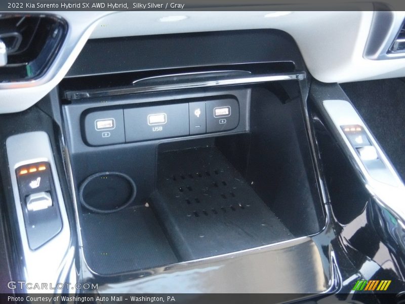 Silky Silver / Gray 2022 Kia Sorento Hybrid SX AWD Hybrid
