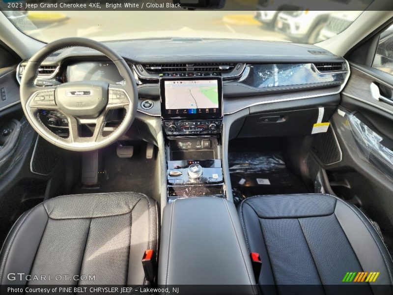Bright White / Global Black 2023 Jeep Grand Cherokee 4XE
