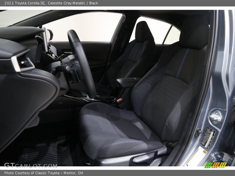 Celestite Gray Metallic / Black 2021 Toyota Corolla SE