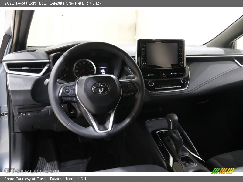 Celestite Gray Metallic / Black 2021 Toyota Corolla SE