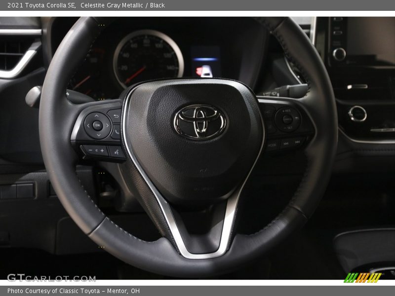 Celestite Gray Metallic / Black 2021 Toyota Corolla SE