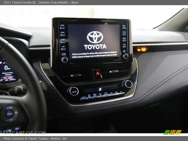 Celestite Gray Metallic / Black 2021 Toyota Corolla SE