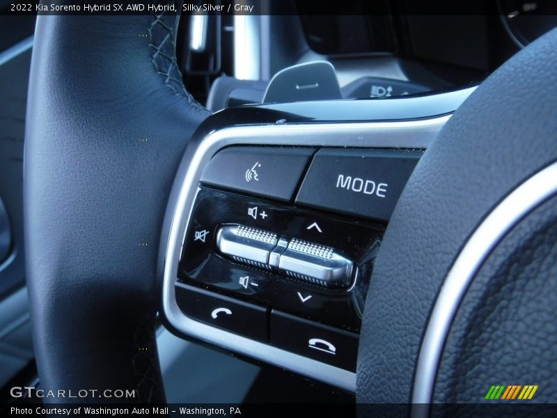 Silky Silver / Gray 2022 Kia Sorento Hybrid SX AWD Hybrid