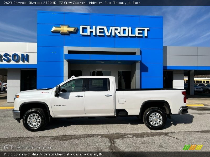Iridescent Pearl Tricoat / Jet Black 2023 Chevrolet Silverado 2500HD LTZ Crew Cab 4x4