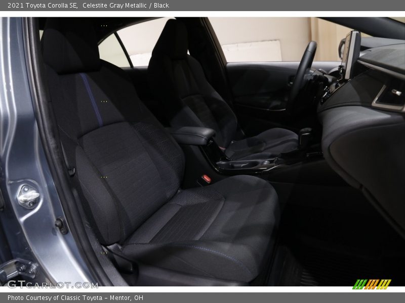 Celestite Gray Metallic / Black 2021 Toyota Corolla SE