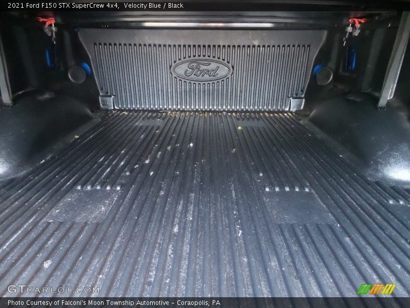 Velocity Blue / Black 2021 Ford F150 STX SuperCrew 4x4