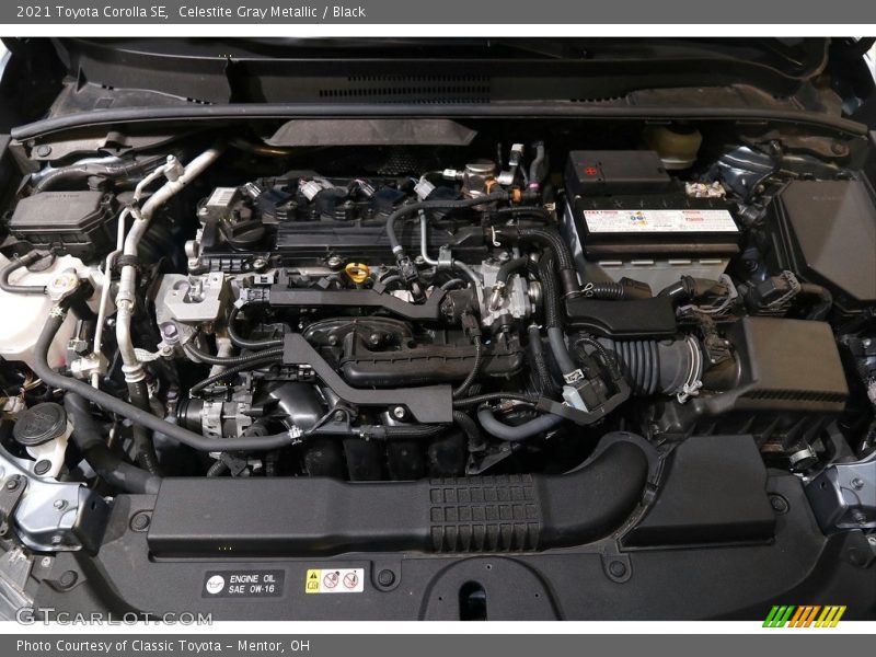Celestite Gray Metallic / Black 2021 Toyota Corolla SE