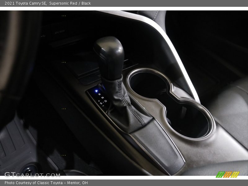 Supersonic Red / Black 2021 Toyota Camry SE