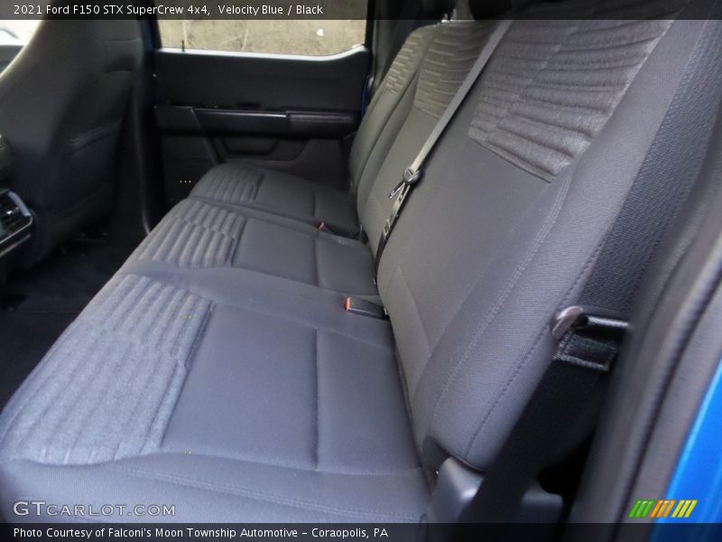 Velocity Blue / Black 2021 Ford F150 STX SuperCrew 4x4