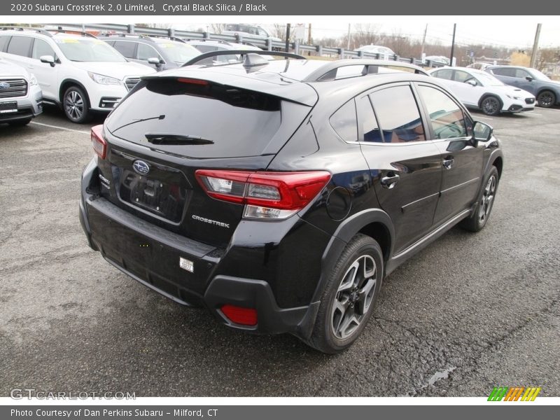 Crystal Black Silica / Black 2020 Subaru Crosstrek 2.0 Limited