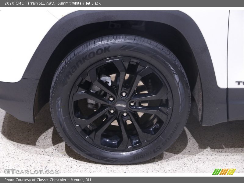 Summit White / Jet Black 2020 GMC Terrain SLE AWD