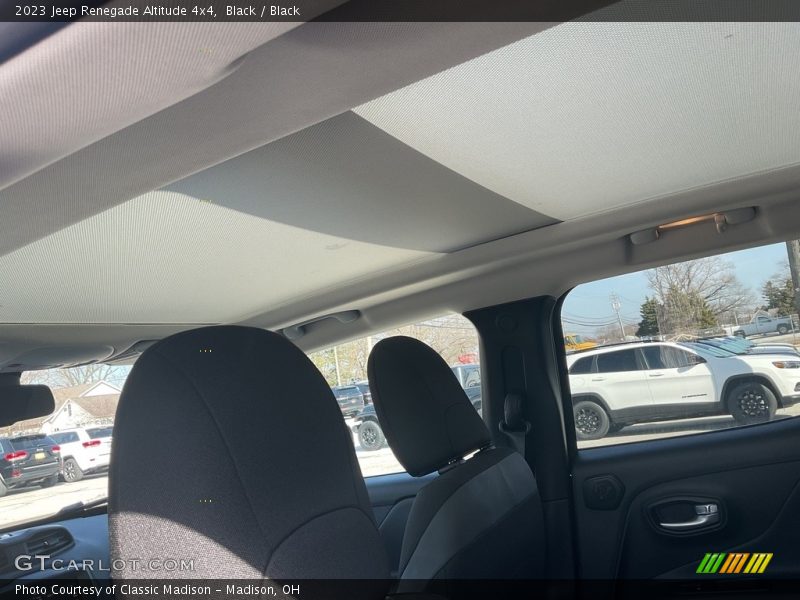 Black / Black 2023 Jeep Renegade Altitude 4x4