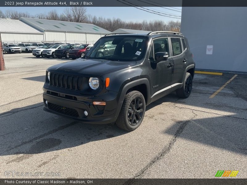 Black / Black 2023 Jeep Renegade Altitude 4x4