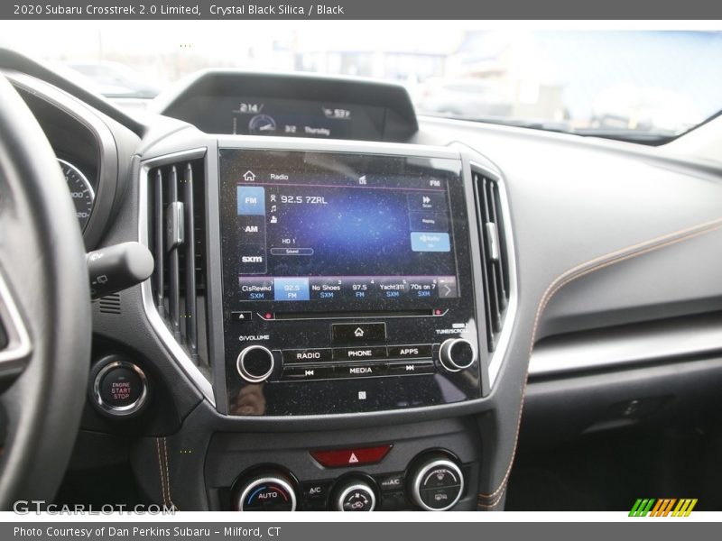 Crystal Black Silica / Black 2020 Subaru Crosstrek 2.0 Limited