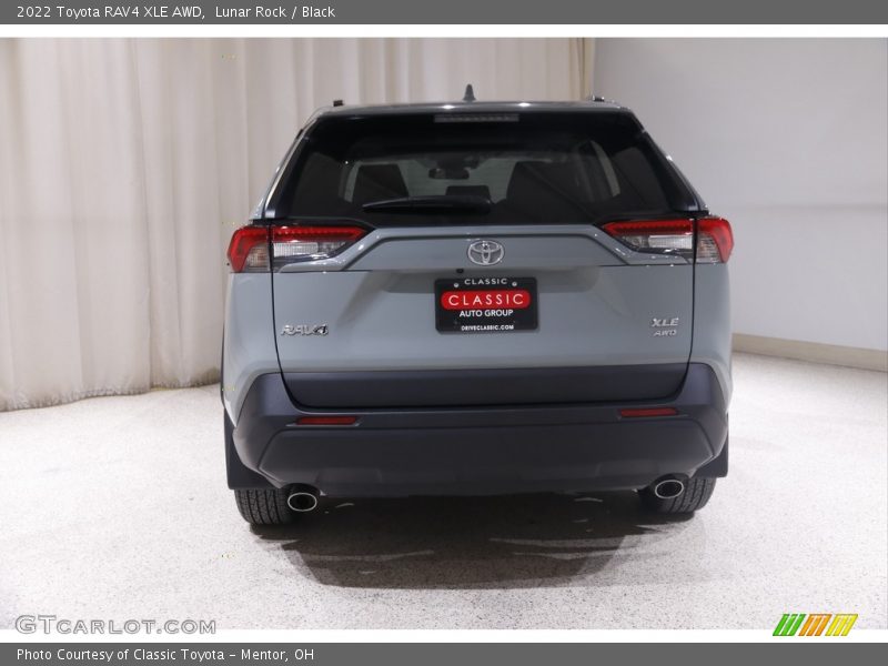 Lunar Rock / Black 2022 Toyota RAV4 XLE AWD