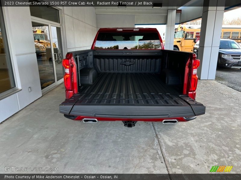 Radiant Red Tintcoat / Jet Black 2023 Chevrolet Silverado 1500 RST Crew Cab 4x4