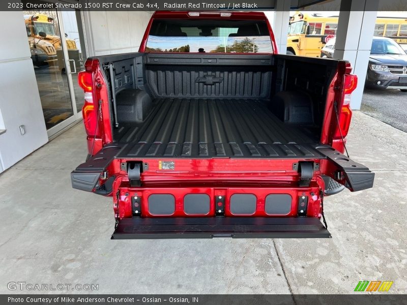 Radiant Red Tintcoat / Jet Black 2023 Chevrolet Silverado 1500 RST Crew Cab 4x4
