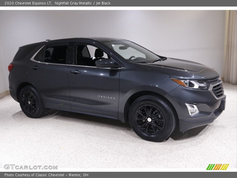 Nightfall Gray Metallic / Jet Black 2020 Chevrolet Equinox LT