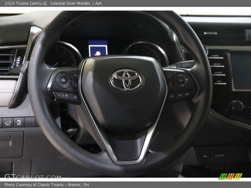 Celestial Silver Metallic / Ash 2020 Toyota Camry LE