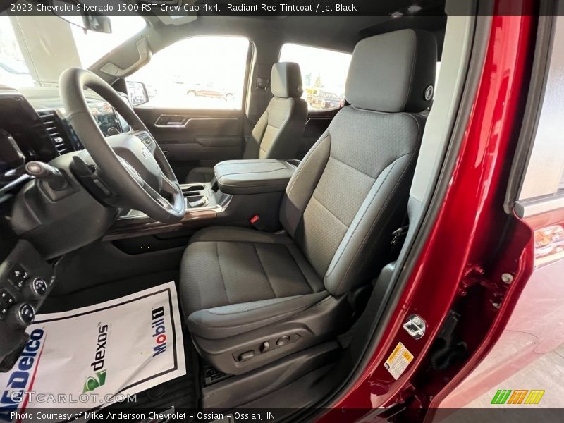 Radiant Red Tintcoat / Jet Black 2023 Chevrolet Silverado 1500 RST Crew Cab 4x4
