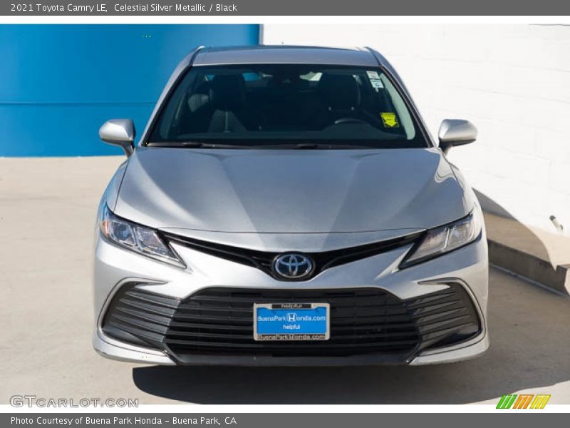 Celestial Silver Metallic / Black 2021 Toyota Camry LE
