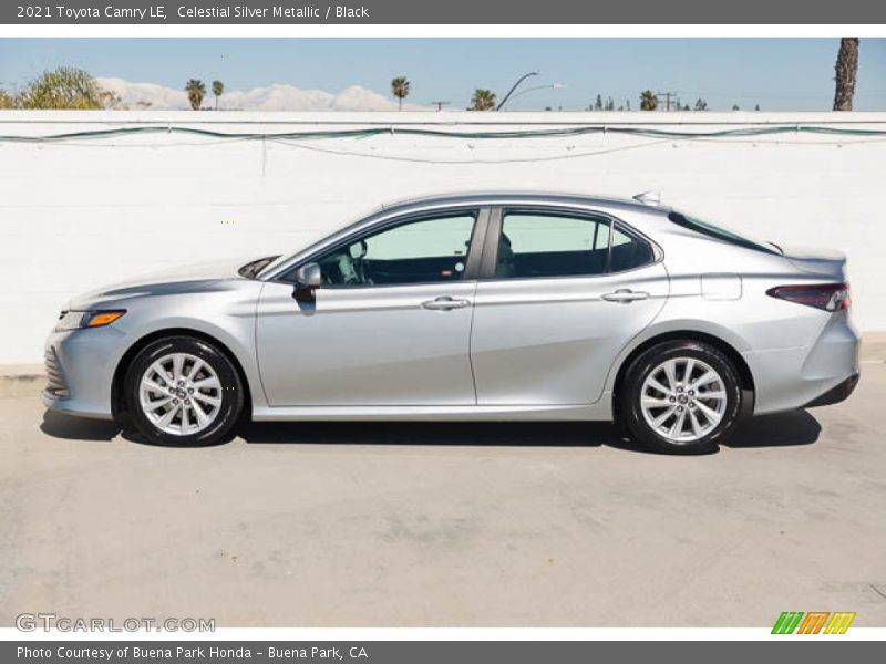 Celestial Silver Metallic / Black 2021 Toyota Camry LE