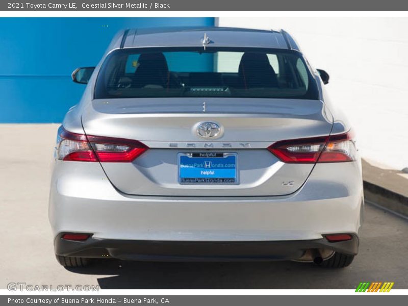 Celestial Silver Metallic / Black 2021 Toyota Camry LE