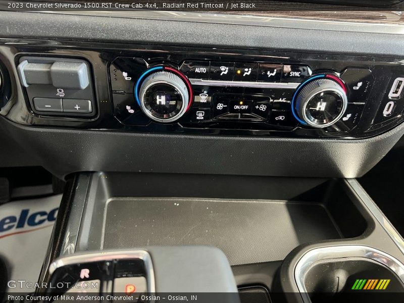 Radiant Red Tintcoat / Jet Black 2023 Chevrolet Silverado 1500 RST Crew Cab 4x4