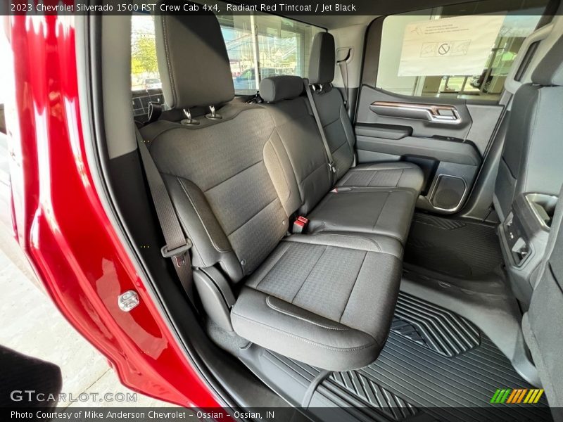 Rear Seat of 2023 Silverado 1500 RST Crew Cab 4x4