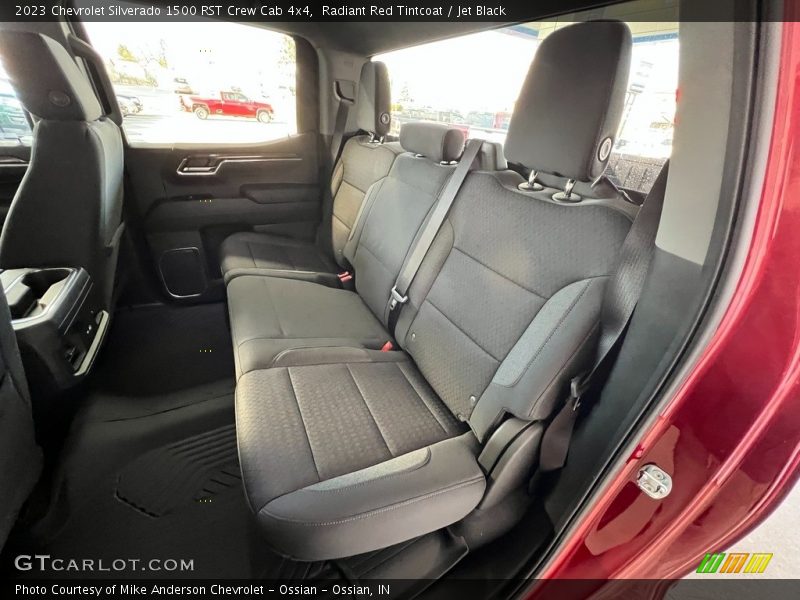 Rear Seat of 2023 Silverado 1500 RST Crew Cab 4x4