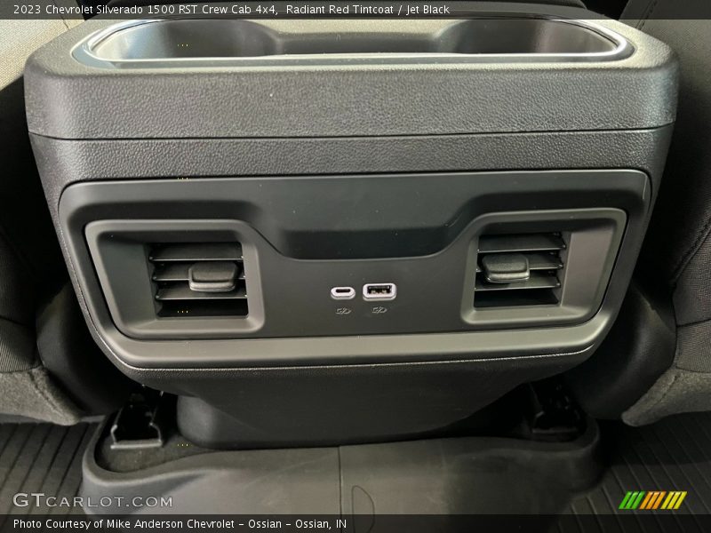 Radiant Red Tintcoat / Jet Black 2023 Chevrolet Silverado 1500 RST Crew Cab 4x4