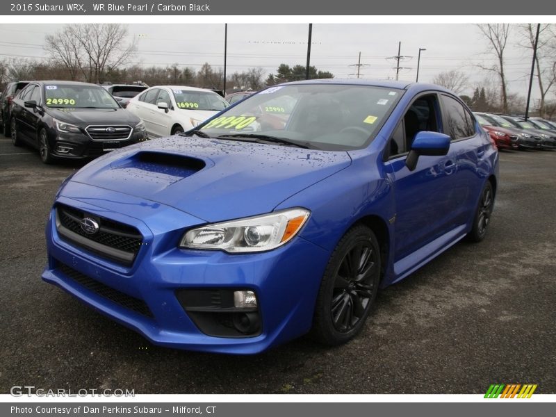 WR Blue Pearl / Carbon Black 2016 Subaru WRX