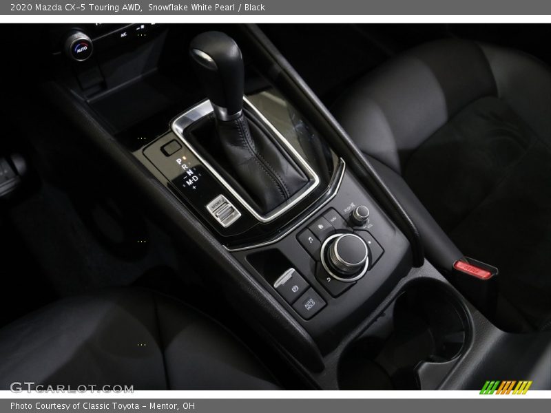 Snowflake White Pearl / Black 2020 Mazda CX-5 Touring AWD