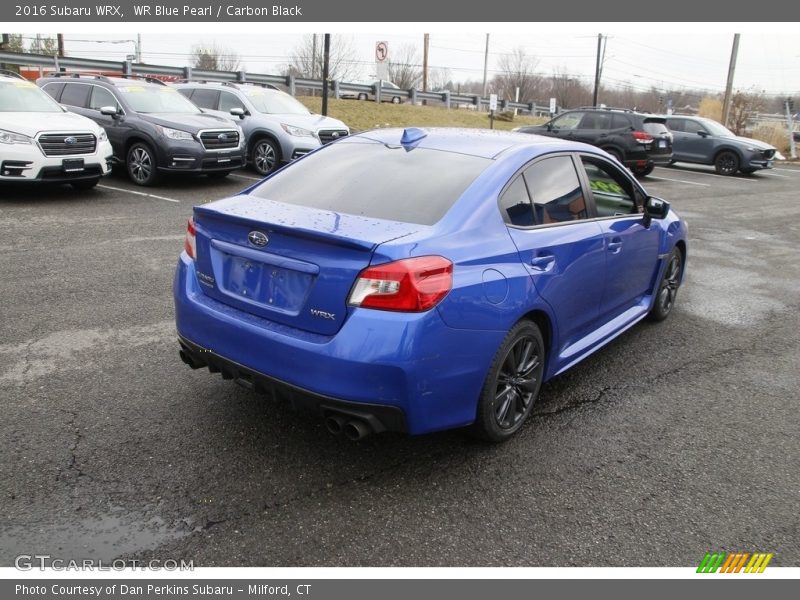 WR Blue Pearl / Carbon Black 2016 Subaru WRX