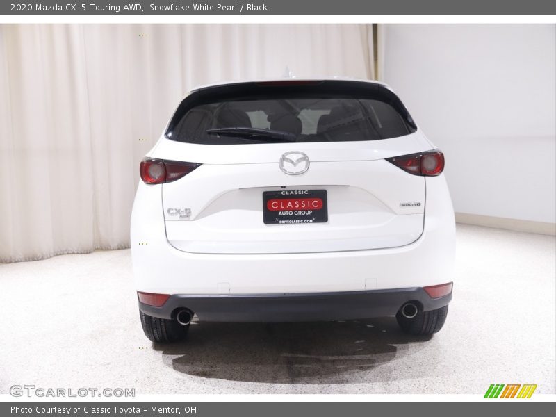 Snowflake White Pearl / Black 2020 Mazda CX-5 Touring AWD