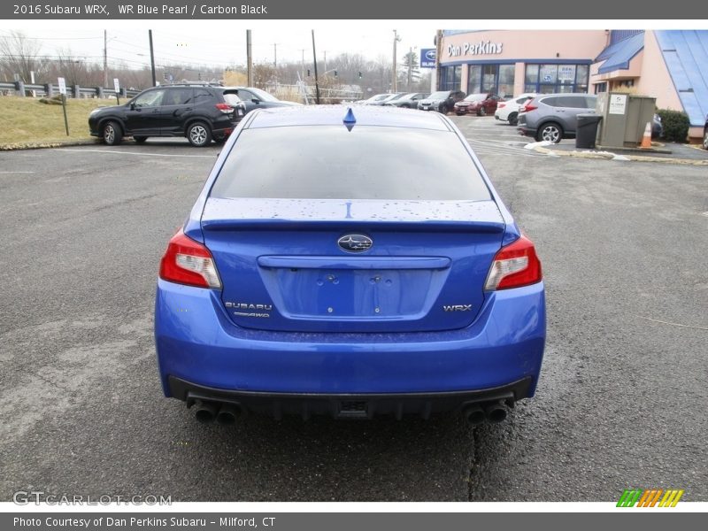 WR Blue Pearl / Carbon Black 2016 Subaru WRX