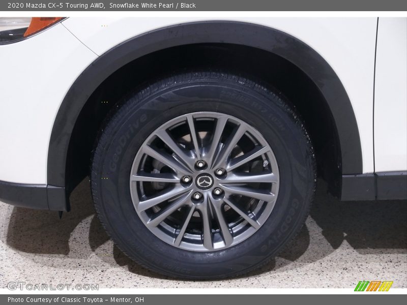 Snowflake White Pearl / Black 2020 Mazda CX-5 Touring AWD