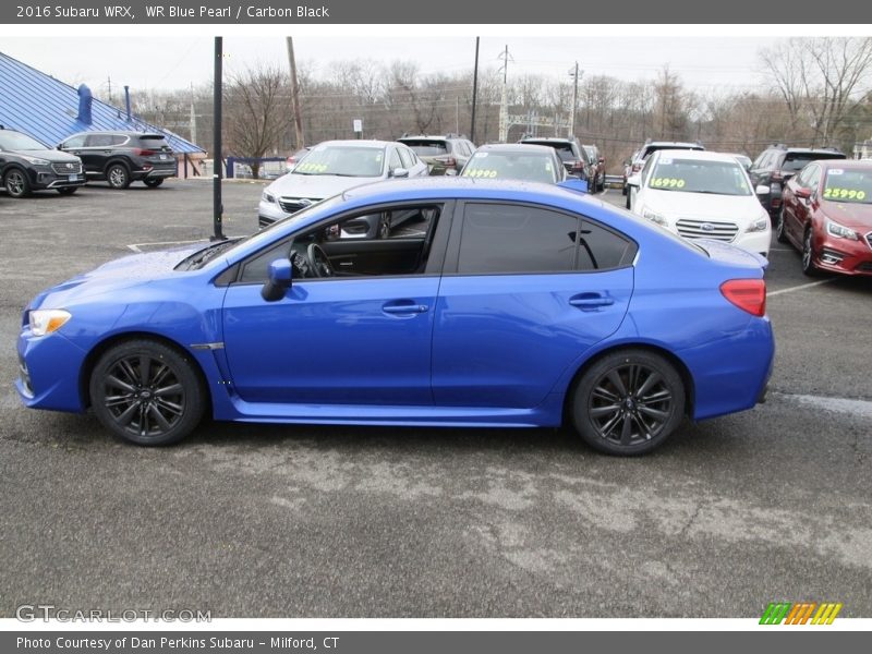 WR Blue Pearl / Carbon Black 2016 Subaru WRX