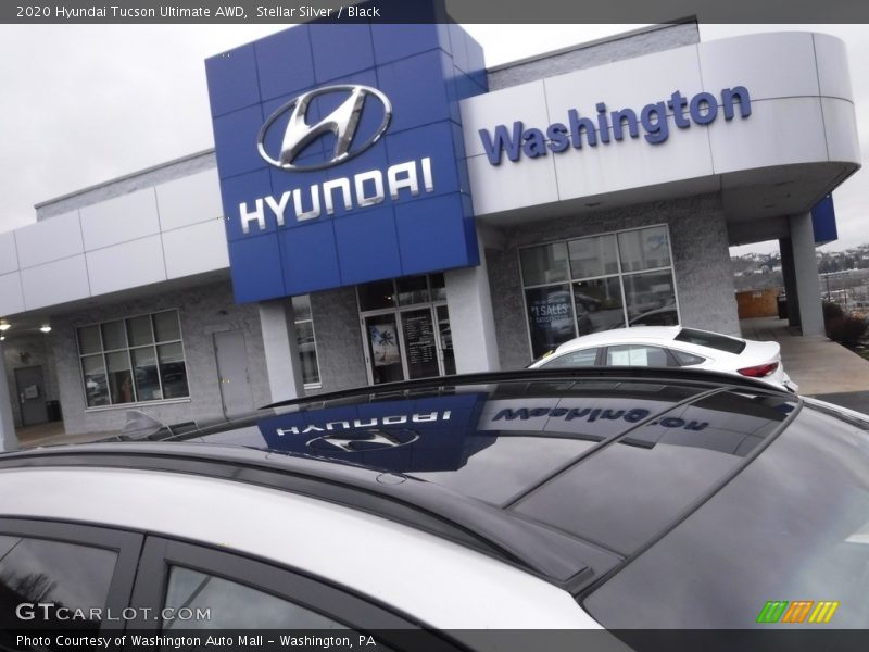 Stellar Silver / Black 2020 Hyundai Tucson Ultimate AWD