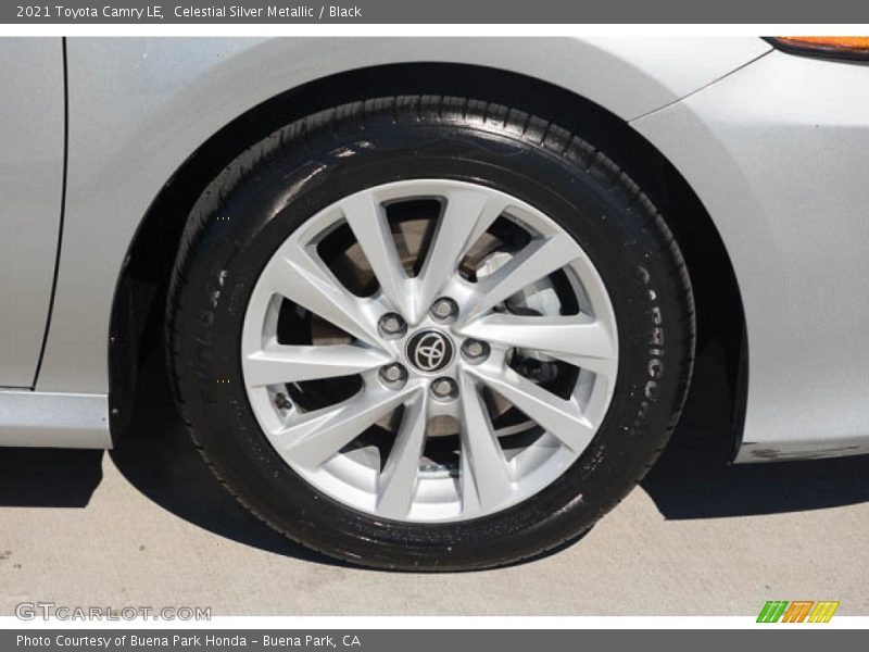 Celestial Silver Metallic / Black 2021 Toyota Camry LE