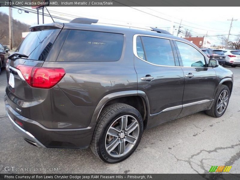 Iridium Metallic / Cocoa/Shale 2019 GMC Acadia Denali AWD