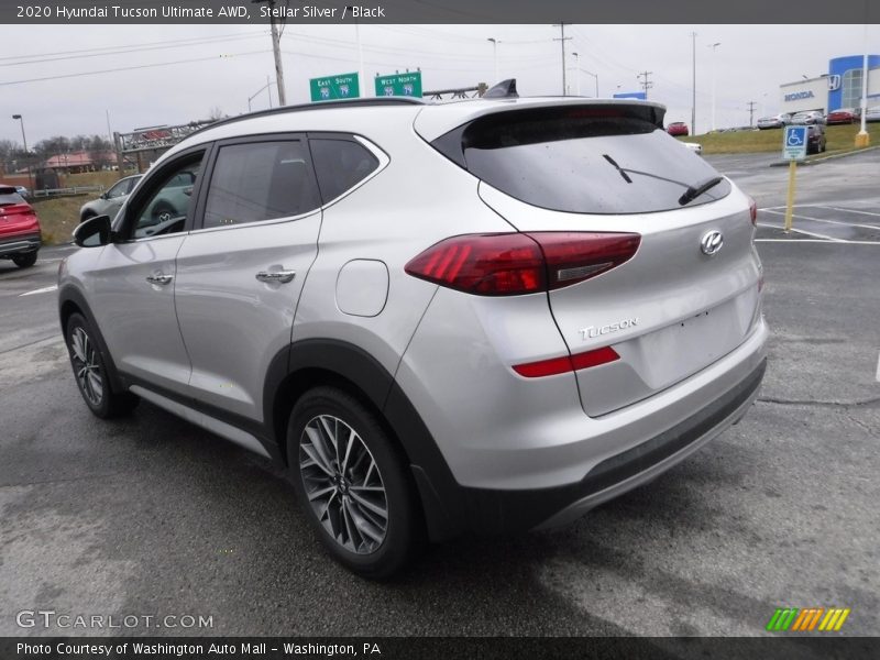 Stellar Silver / Black 2020 Hyundai Tucson Ultimate AWD