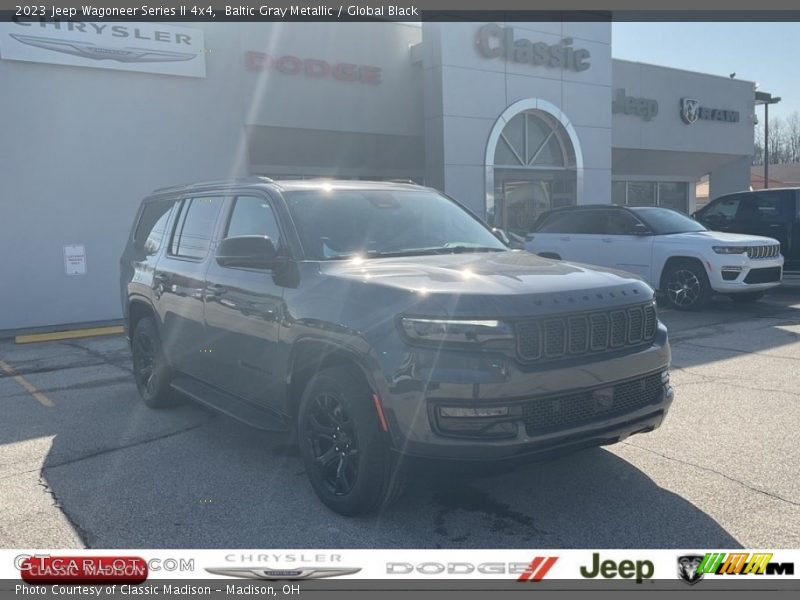 Baltic Gray Metallic / Global Black 2023 Jeep Wagoneer Series II 4x4